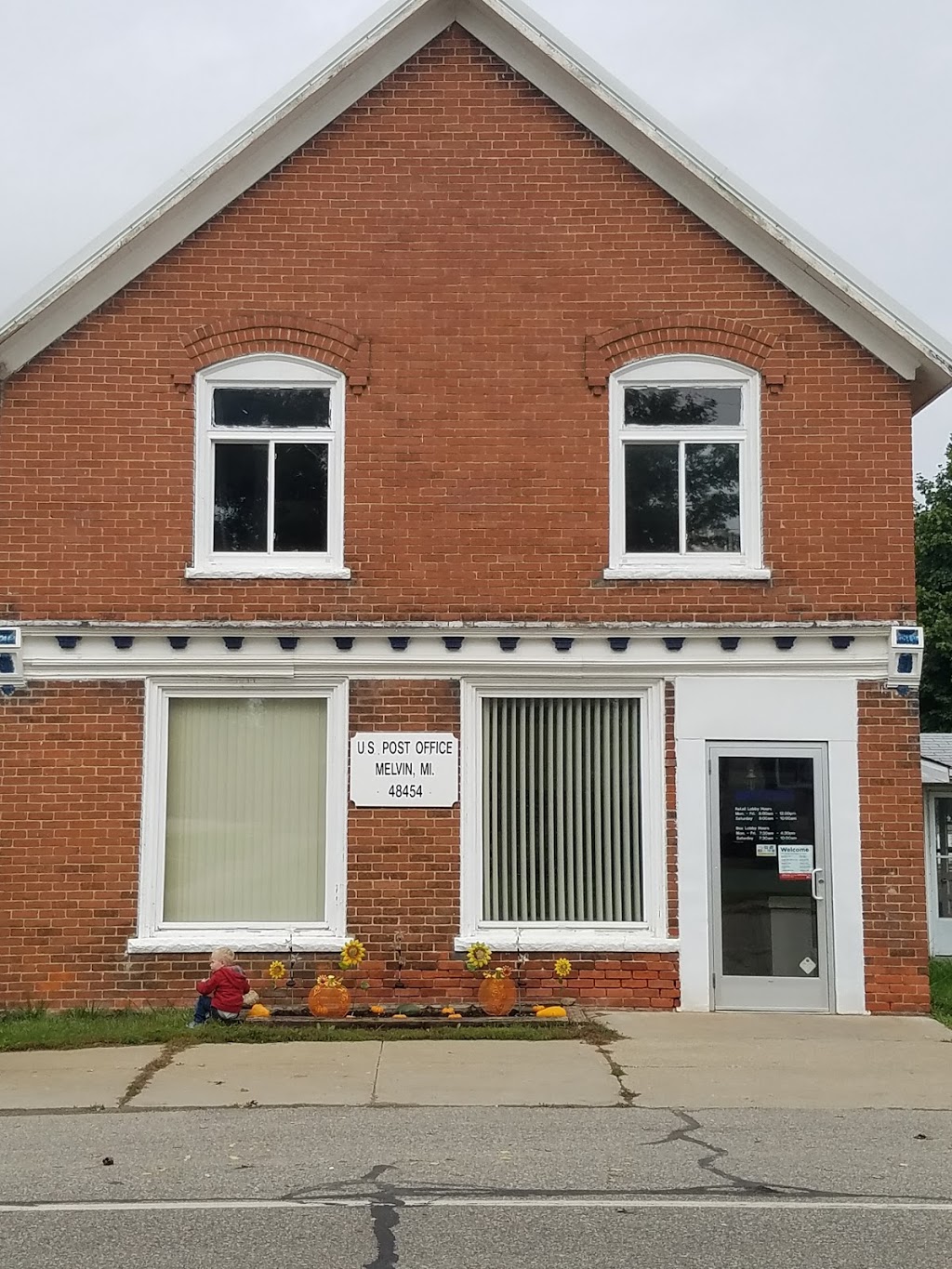 United States Postal Service | 1296 Main St, Melvin, MI 48454, USA | Phone: (800) 275-8777