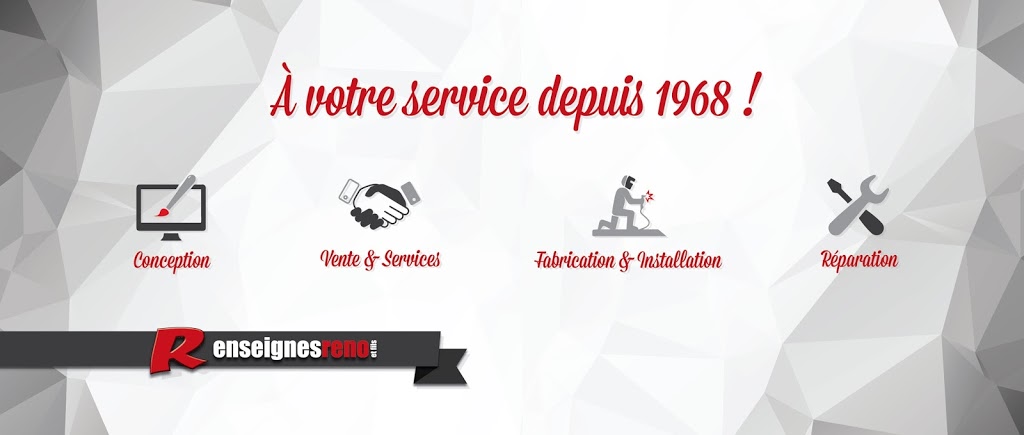 Enseignes Reno | 86 Montée de la Petite Côte, Saint-Mathieu, QC J0L 2H0, Canada | Phone: (450) 632-8074