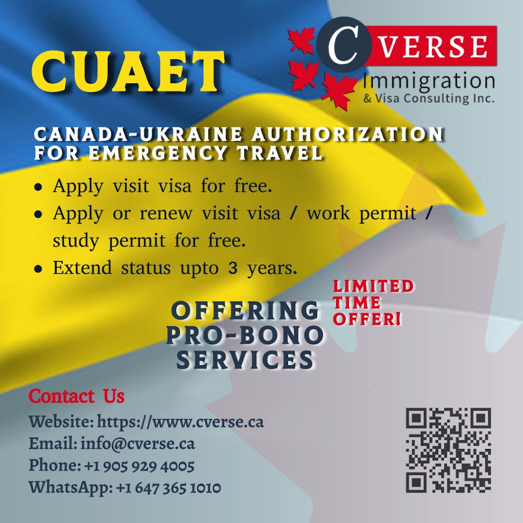 Cverse Immigration & Visa Consulting Inc. | 70 King St E, Hamilton, ON L8G 1K2, Canada | Phone: (905) 929-4005