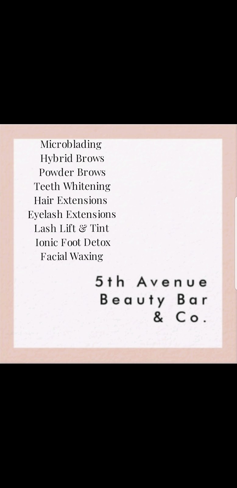 5th Avenue Beauty Bar & Co. | 137 Verulam Rd S, Lindsay, ON K9V 4R4, Canada | Phone: (705) 464-1190
