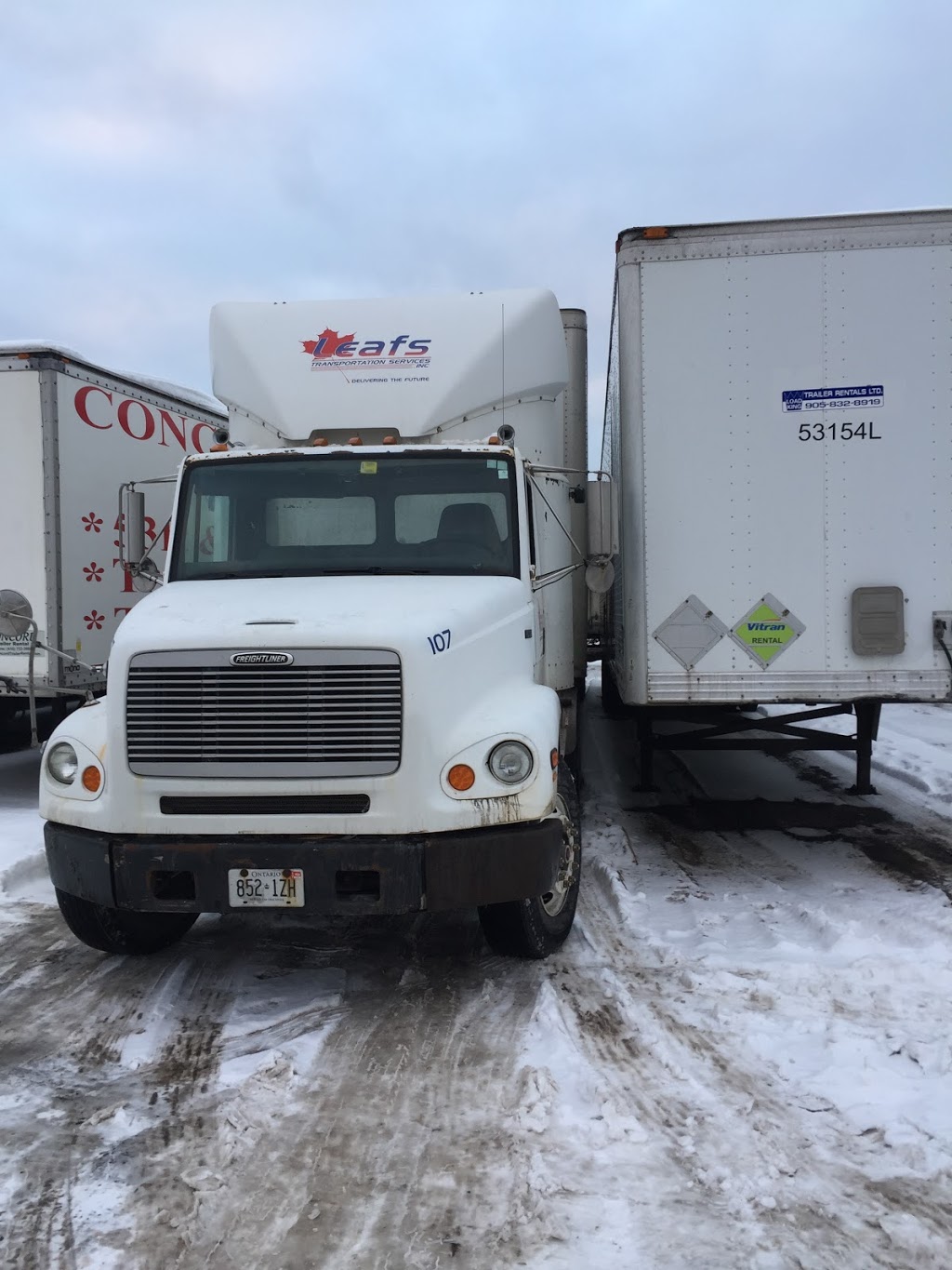 Leafs Transportation Services Inc | 21 Peridot Rd, Brampton, ON L6P 0Z5, Canada | Phone: (905) 913-0637