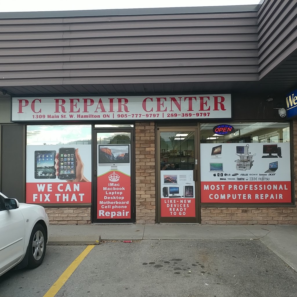 PC Repair Center (Apple & PC Computer Repair) McMaster Hamilton | 1309 Main St W, Hamilton, ON L8S 1C5, Canada | Phone: (905) 777-9797