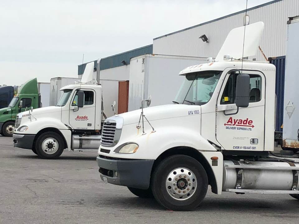 Ayade Delivery Exp | 220 Rutherford Rd S unit-101, Brampton, ON L6W 3J6, Canada | Phone: (905) 455-8788
