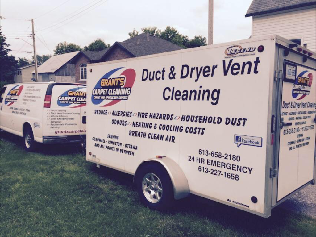 Grants Carpet Cleaning Inc. | 39 Centre St, Spencerville, ON K0E 1X0, Canada | Phone: (613) 227-1658