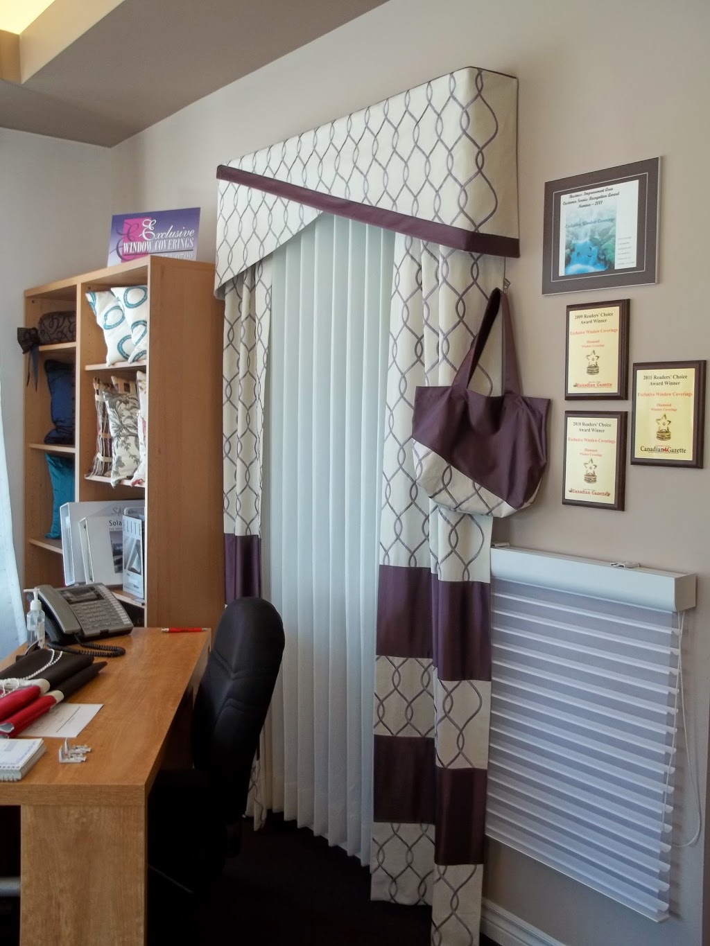 Exclusive Window Coverings | 170 Townline Road East, Carleton Place, ON K7C 2C2, Canada | Phone: (613) 253-0700