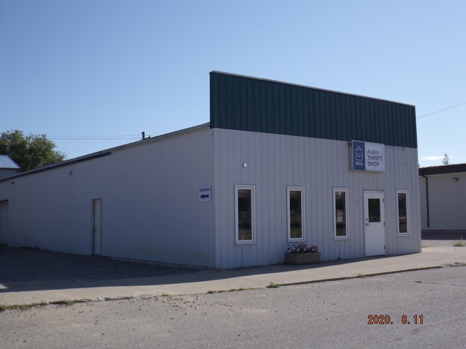 Austin MCC Thrift Shop | 48 2 Ave, Austin, MB R0H 0C0, Canada | Phone: (204) 637-2427