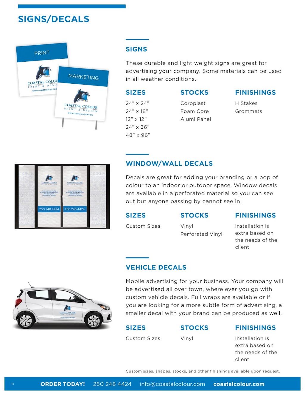 Coastal Colour Print & Design | 150 Wallace St, Nanaimo, BC V9R 5B1, Canada | Phone: (250) 248-4424