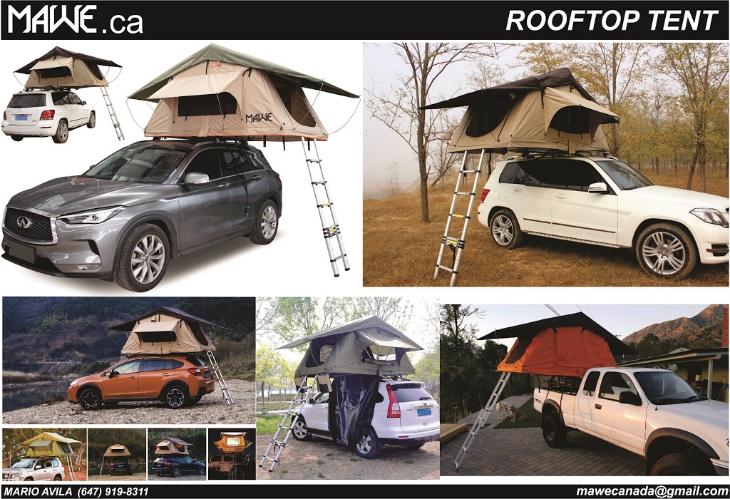MAWE ROOFTOP TENT & ROOF BASKET | 40-1200 Speers Rd, Oakville, ON L6L 2X4, Canada | Phone: (647) 919-8311