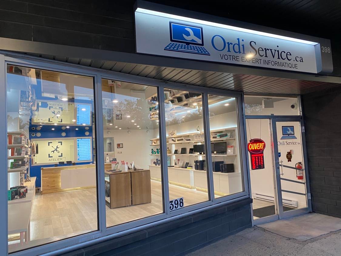 Ordi Service Inc. | 398 Boul. Alexandre-Taché, Gatineau, QC J9A 1M5, Canada | Phone: (819) 525-6734