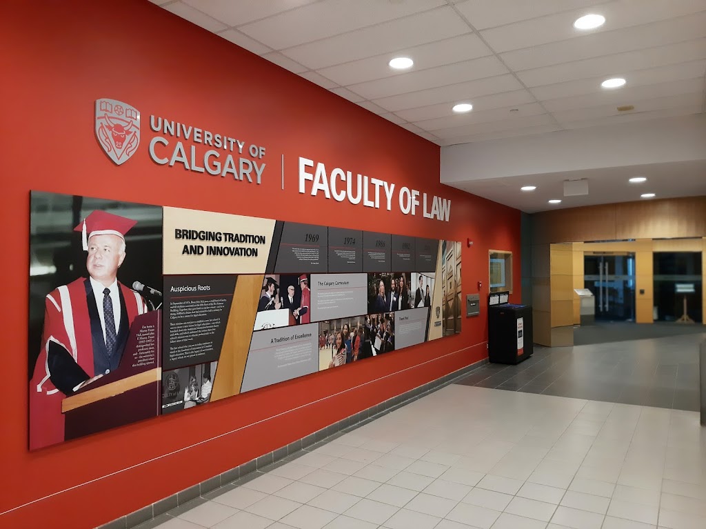 Faculty of Law 2500 University Dr NW, Calgary, AB T2N 1N4, Canada