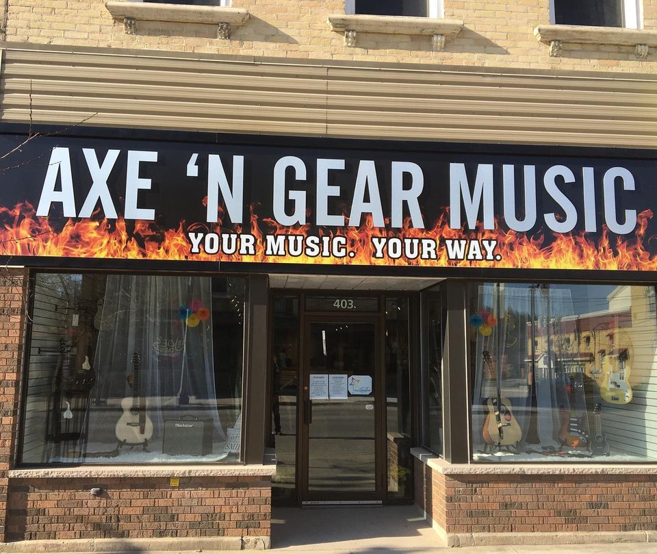 Axe N Gear Music | 403 Durham St E, Walkerton, ON N0G 2V0, Canada | Phone: (519) 831-9911