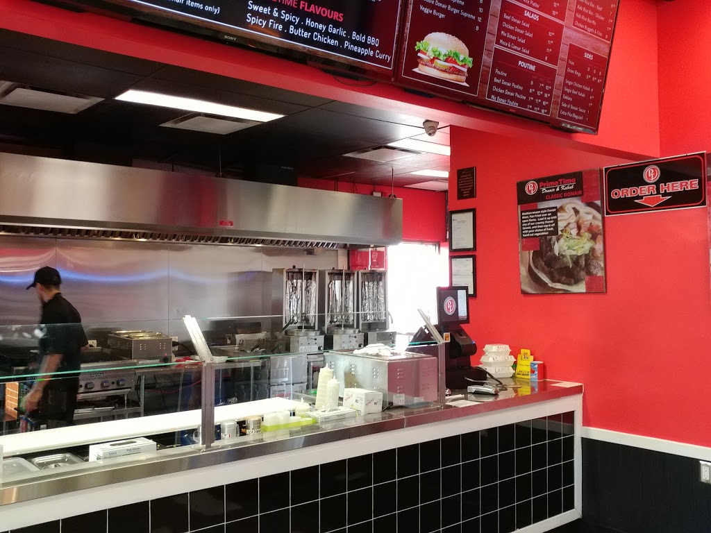 PrimeTime Donair & Poutine | 16529 50 St NW #101, Edmonton, AB T5Y 0S4, Canada | Phone: (780) 705-5407