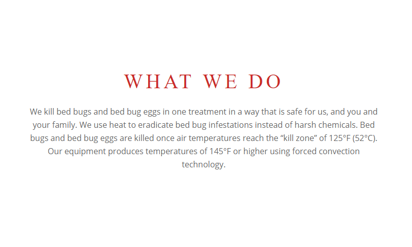 Killer Heat Bed Bug Extermination | 25 Chinook Rd, Regina, SK S4S 5C3, Canada | Phone: (306) 530-4335