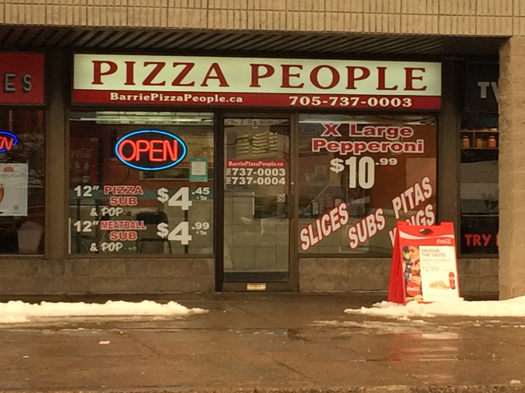 Pizza People & Sub | 353 Duckworth St, Barrie, ON L4M 5C2, Canada | Phone: (705) 737-0004