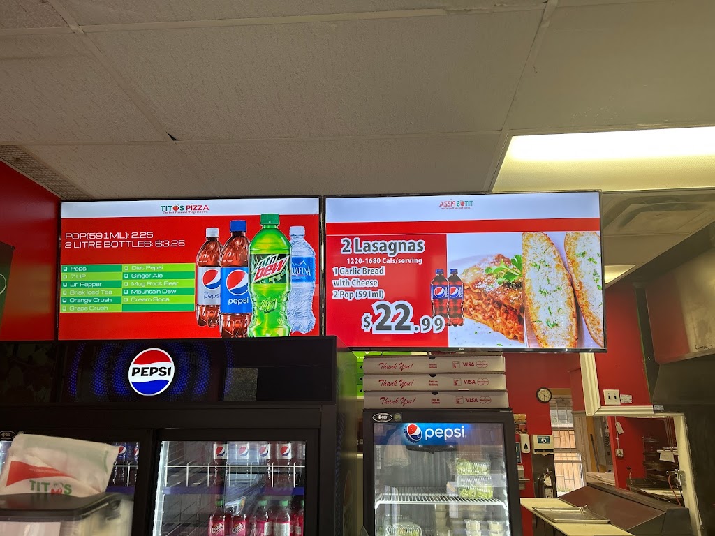Tito’s Pizza | 14091 Belmont Rd, Belmont, ON N0L 1B0, Canada | Phone: (519) 644-2020