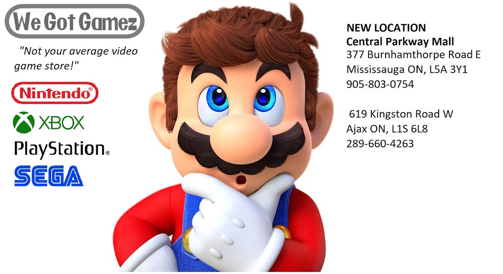 We Got Gamez Mississauga | store | 377 Burnhamthorpe Rd E, Mississauga, ON L5A 3Y1, Canada | 9058030754 OR +1 905-803-0754