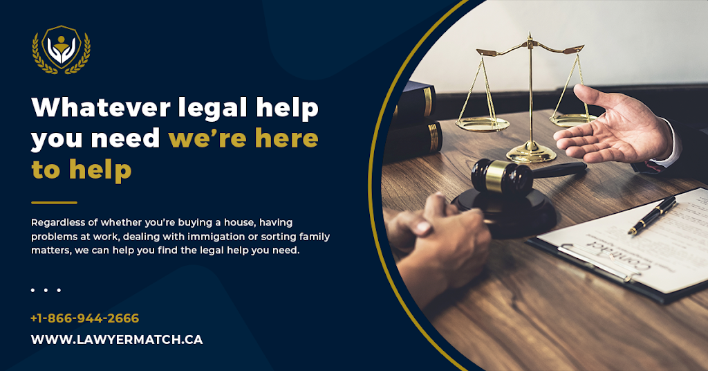 Lawyer Match | 20 Wade Ave suite 309, Toronto, ON M6H 4H3, Canada | Phone: (866) 944-2666
