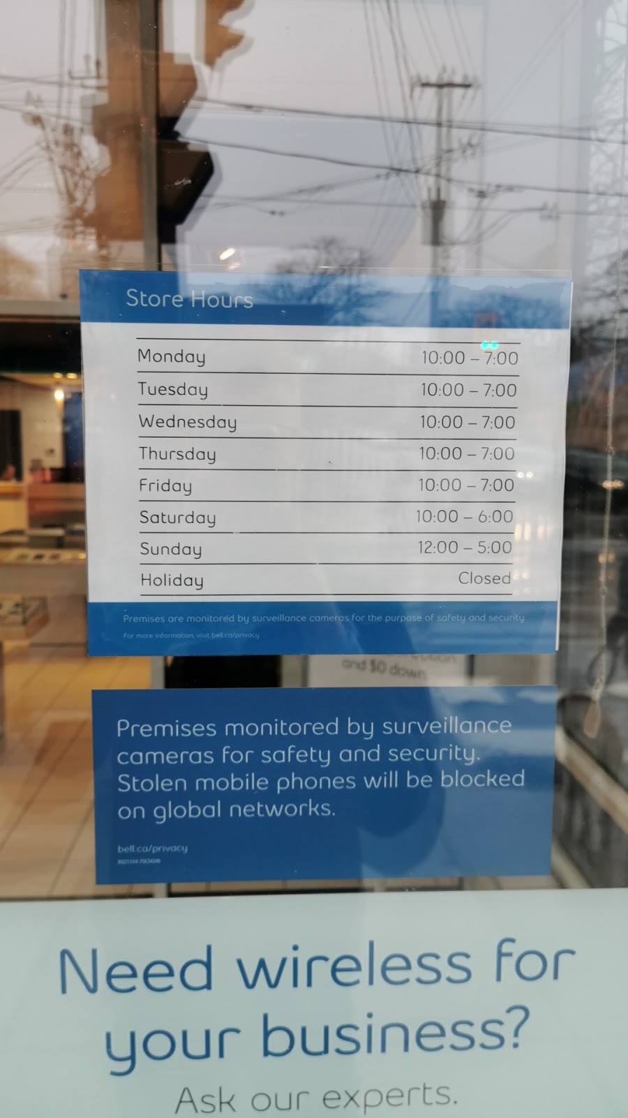 Bell | 2171 Queen St E, Toronto, ON M4E 1E5, Canada | Phone: (416) 693-7864