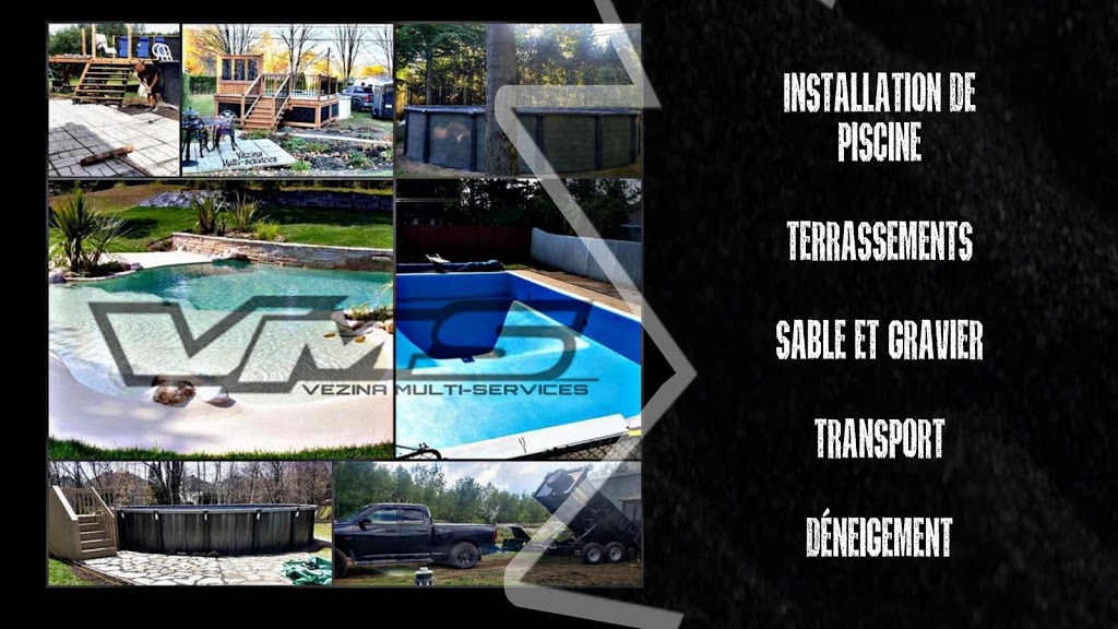Sable et Gravier en VRAC ! Vezina Multi-services inc | 2942 Boulevard Thibeau, Trois-Rivières, QC G8T 1G3, Canada | Phone: (819) 609-8155