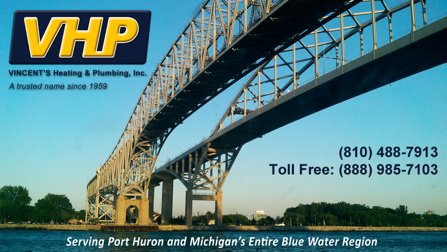 Vincents Heating & Plumbing Inc | 2650 Oak St, Port Huron, MI 48060, USA | Phone: (810) 985-7103