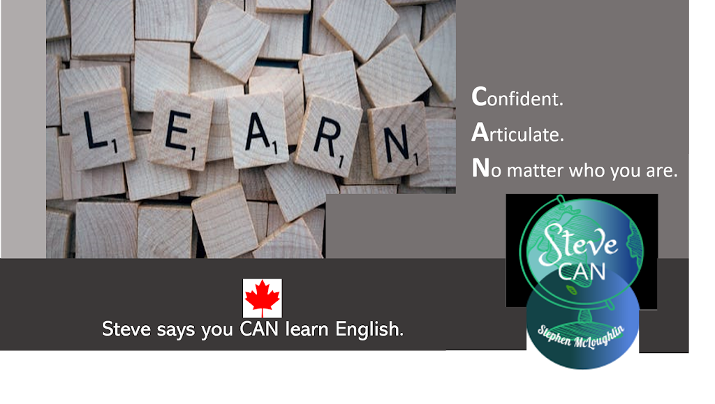 Steve-CAN Online English Tutoring | #310, Hamilton, ON L8K 2N3, Canada | Phone: (289) 925-7460