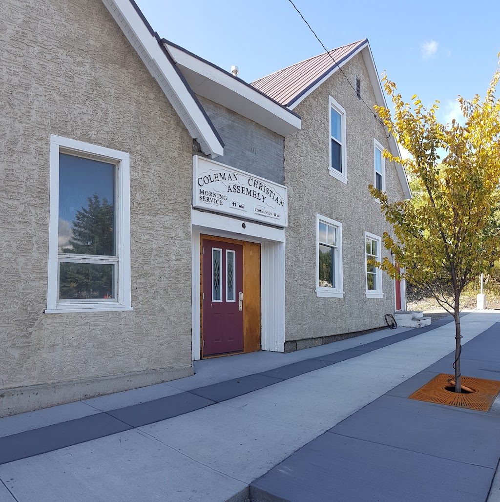 Coleman Christian Assembly | 1802 77 St, Coleman, AB T0K 0M0, Canada | Phone: (403) 849-2698