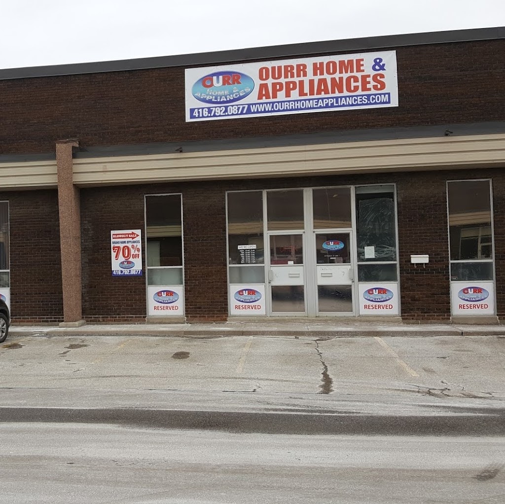 Ourr Home & Appliances | home goods store | 44 Fasken Dr, Etobicoke, ON M9W 5M8, Canada | 4167920877 OR +1 416-792-0877