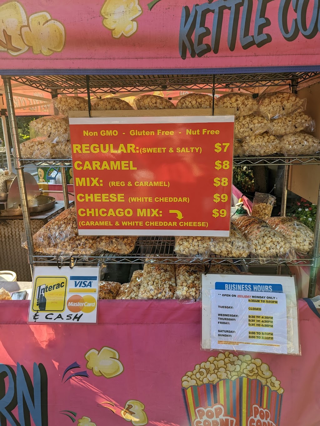 Lylys Kettle Corn | 12900 Steveston Hwy, Richmond, BC V6W 1A3, Canada | Phone: (604) 961-7747