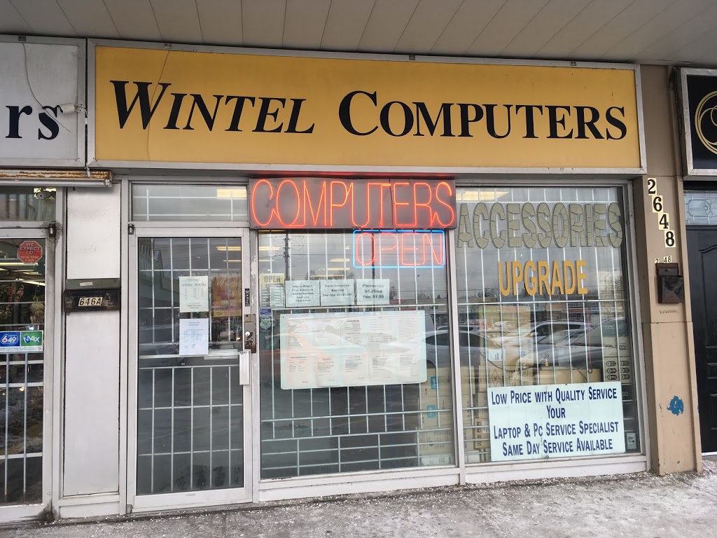 Wintel Computers | 2646A Eglinton Ave E, Scarborough, ON M1K 2S3, Canada | Phone: (416) 266-6066