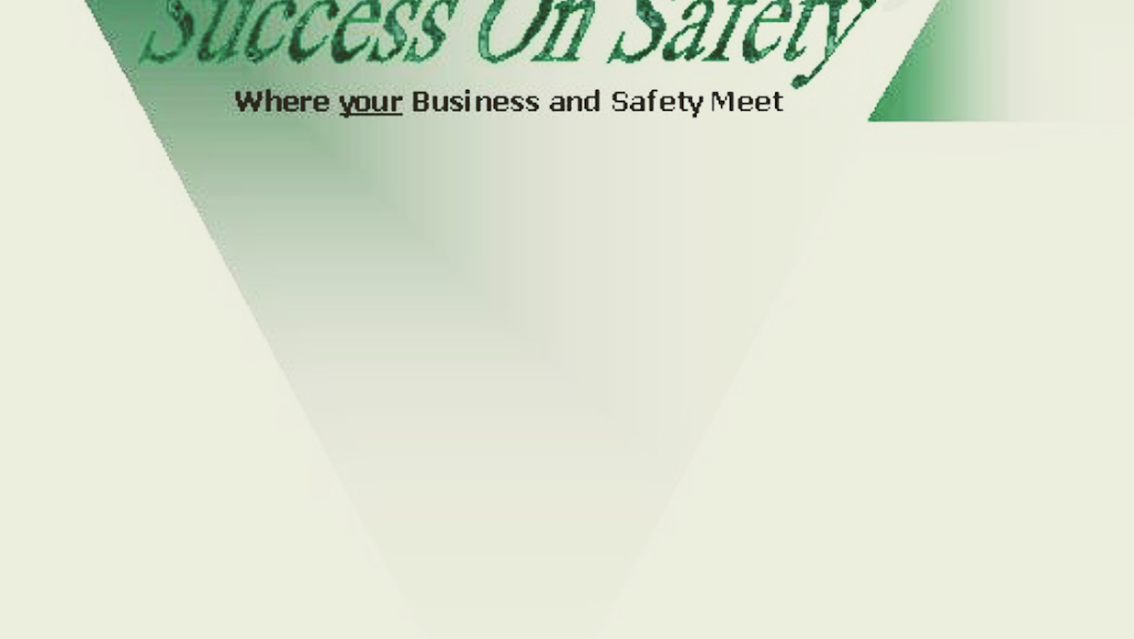 Success On Safety | 60 Coulter Ave, St Thomas, ON N5R 5A6, Canada | Phone: (519) 860-7895