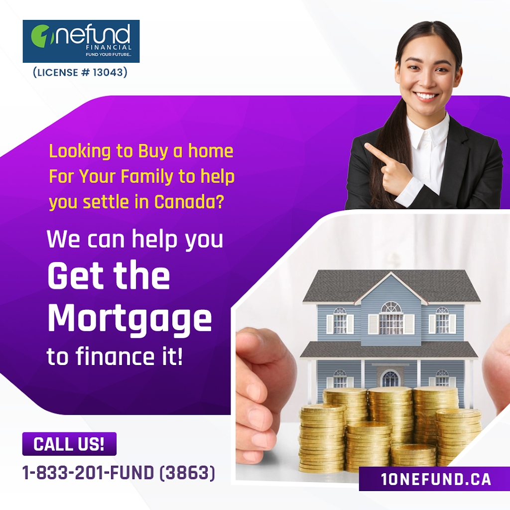 1ONEFUND Financial Group Ltd - Mortgage Broker Oshawa | 50 Richmond St E #108, Oshawa, ON L1G 7C7, Canada | Phone: (833) 201-3863