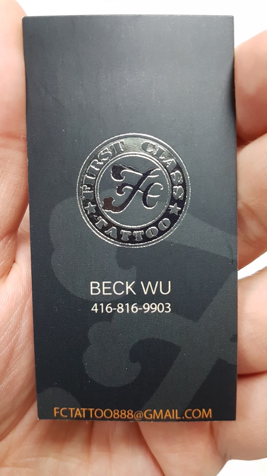 First Class Tattoo | 15 Karachi Dr Unit 1, Markham, ON L3S 0B5, Canada | Phone: (416) 816-9903