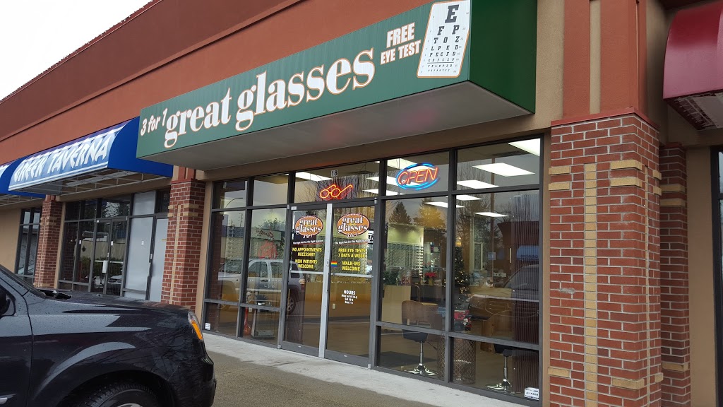 Great Glasses 3 for 1 | health | 20691 Lougheed Hwy, Maple Ridge, BC V2X 2P9, Canada | 6044571184 OR +1 604-457-1184
