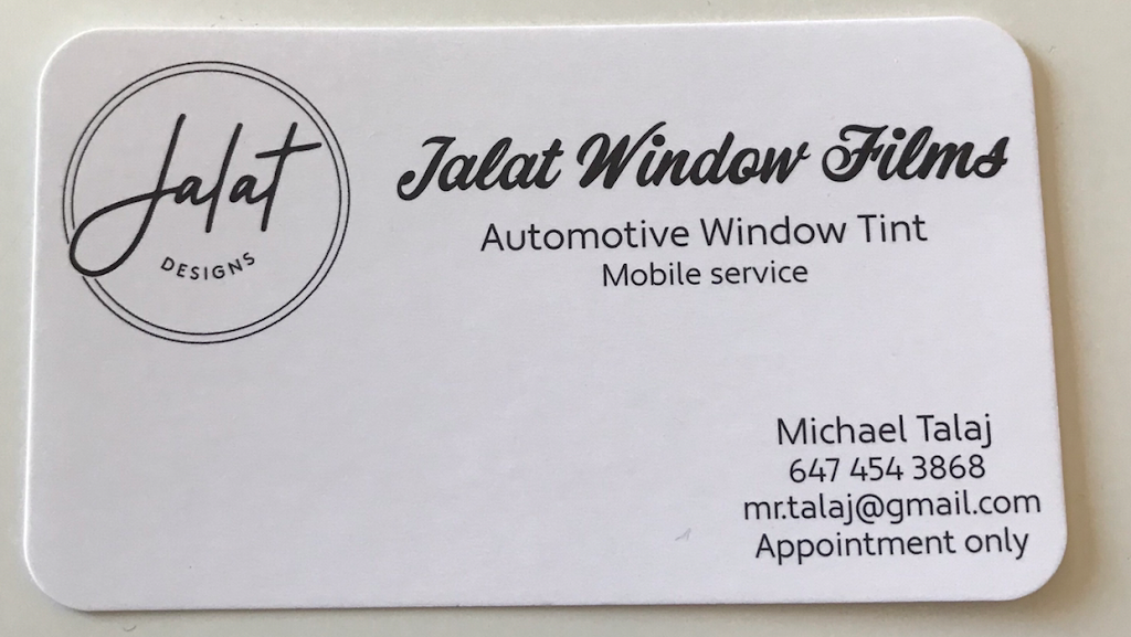 Jalat Window Films | 1964 Victoria Park Ave, North York, ON M3A 3P4, Canada | Phone: (647) 454-3868