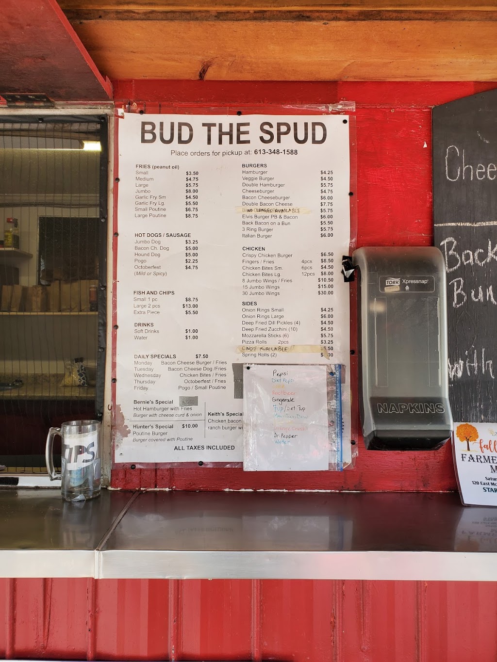 Bud the Spud Maitland | 1282 County Rd 2, Brockville, ON K6V 7E4, Canada | Phone: (613) 348-1588