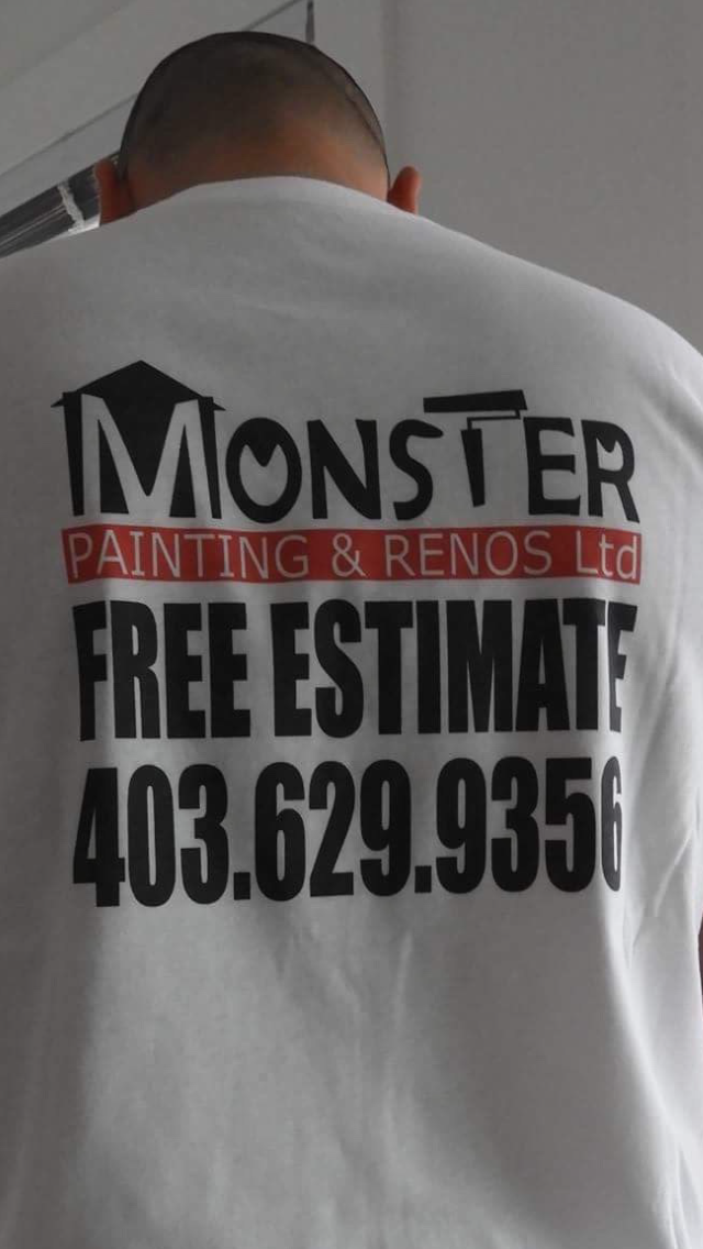Monster Painting & Renos Ltd. | 430 7 St NE, Calgary, AB T2E 4C4, Canada | Phone: (403) 629-9356