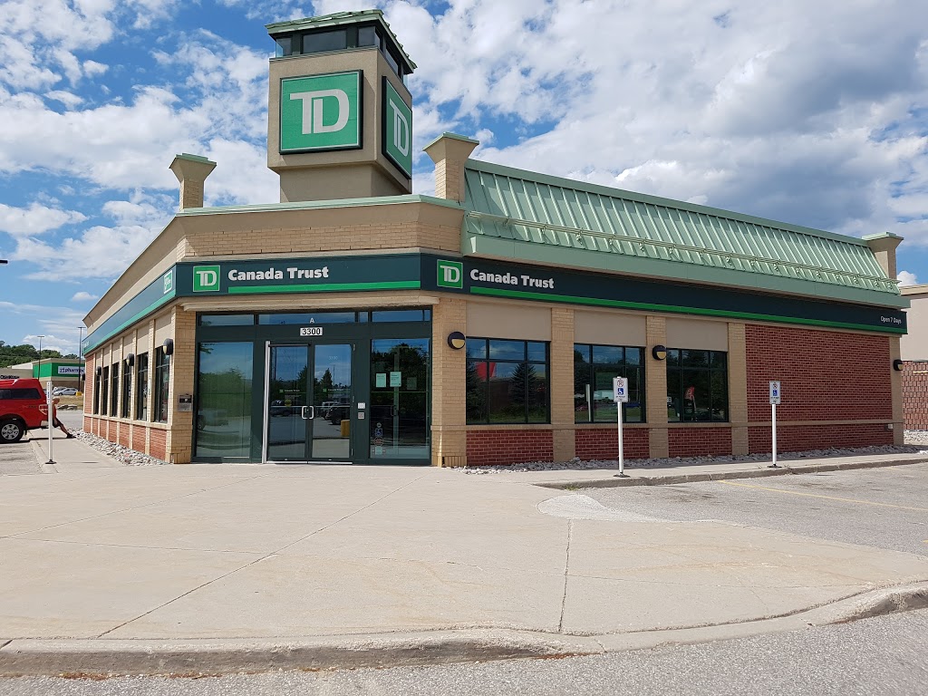 TD Canada Trust Branch and ATM | 3300 Monarch Dr, Orillia, ON L3V 8A2, Canada | Phone: (705) 327-7900