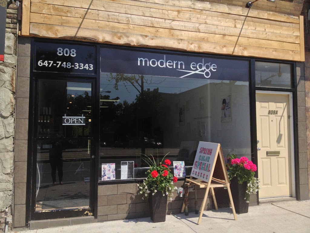 Modern Edge Salon | hair care | 808 St Clair Ave W, Toronto, ON M6C 1B6, Canada | 6477483343 OR +1 647-748-3343