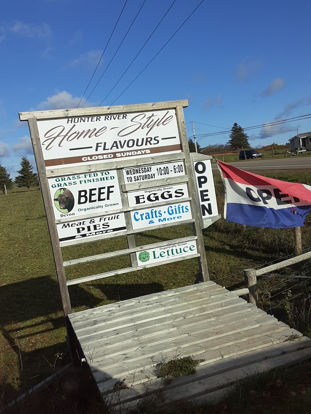 Hunter River Home Style Flavours | 4749 PE-13, Hunter River, PE C0A 1N0, Canada | Phone: (902) 964-2961