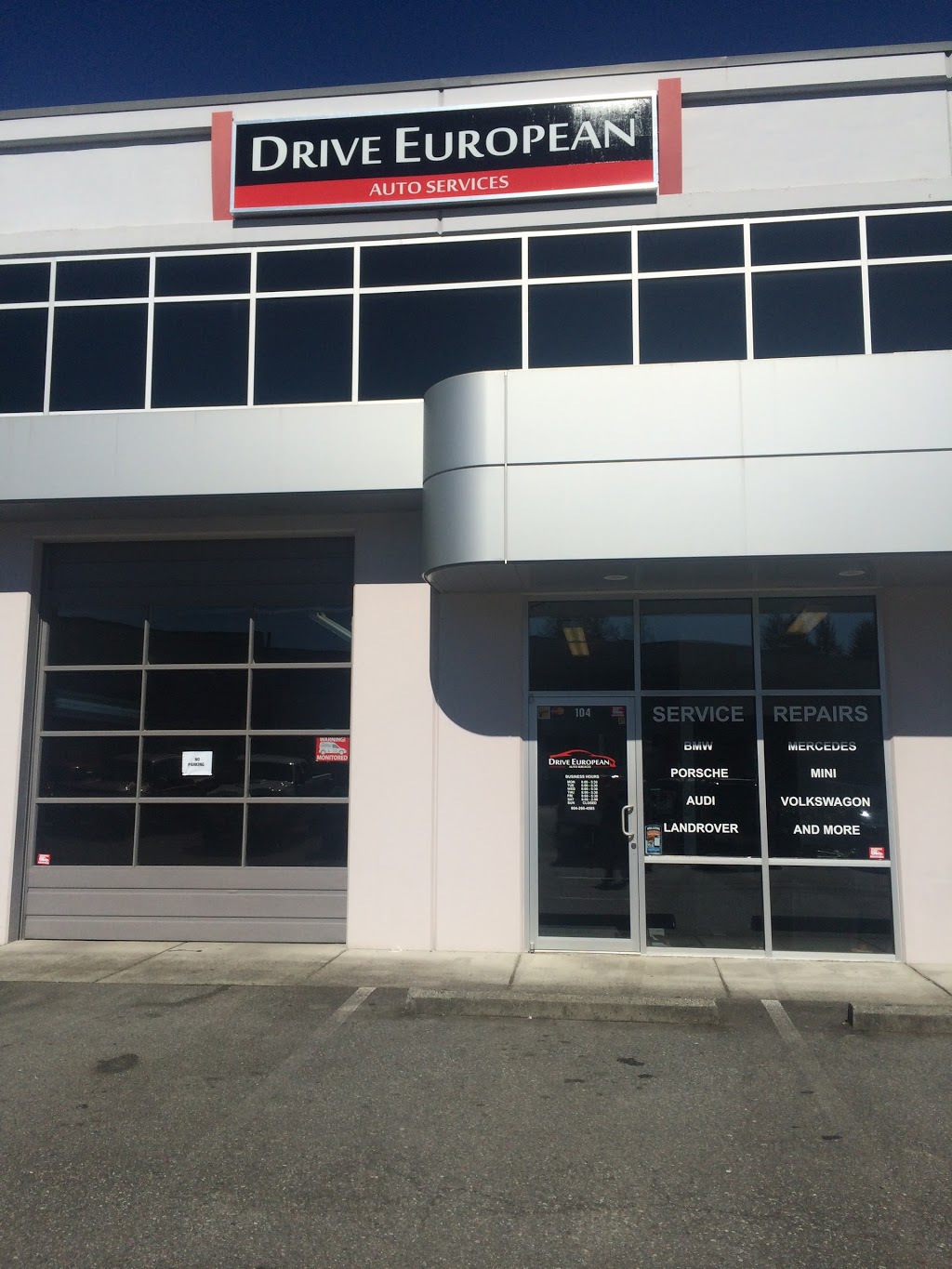 Drive European Auto Services | 30125 Automall Dr Unit 101, Abbotsford, BC V2T 6Y9, Canada | Phone: (604) 260-4585