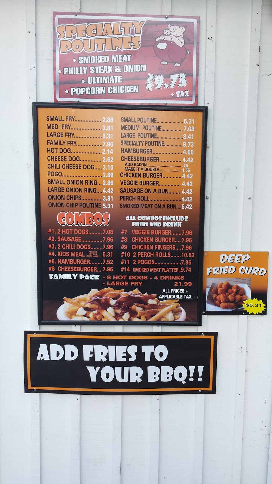Fat Less Chip Stand | 5657 Osgoode Main St, Osgoode, ON K0A 2W0, Canada | Phone: (613) 826-0000
