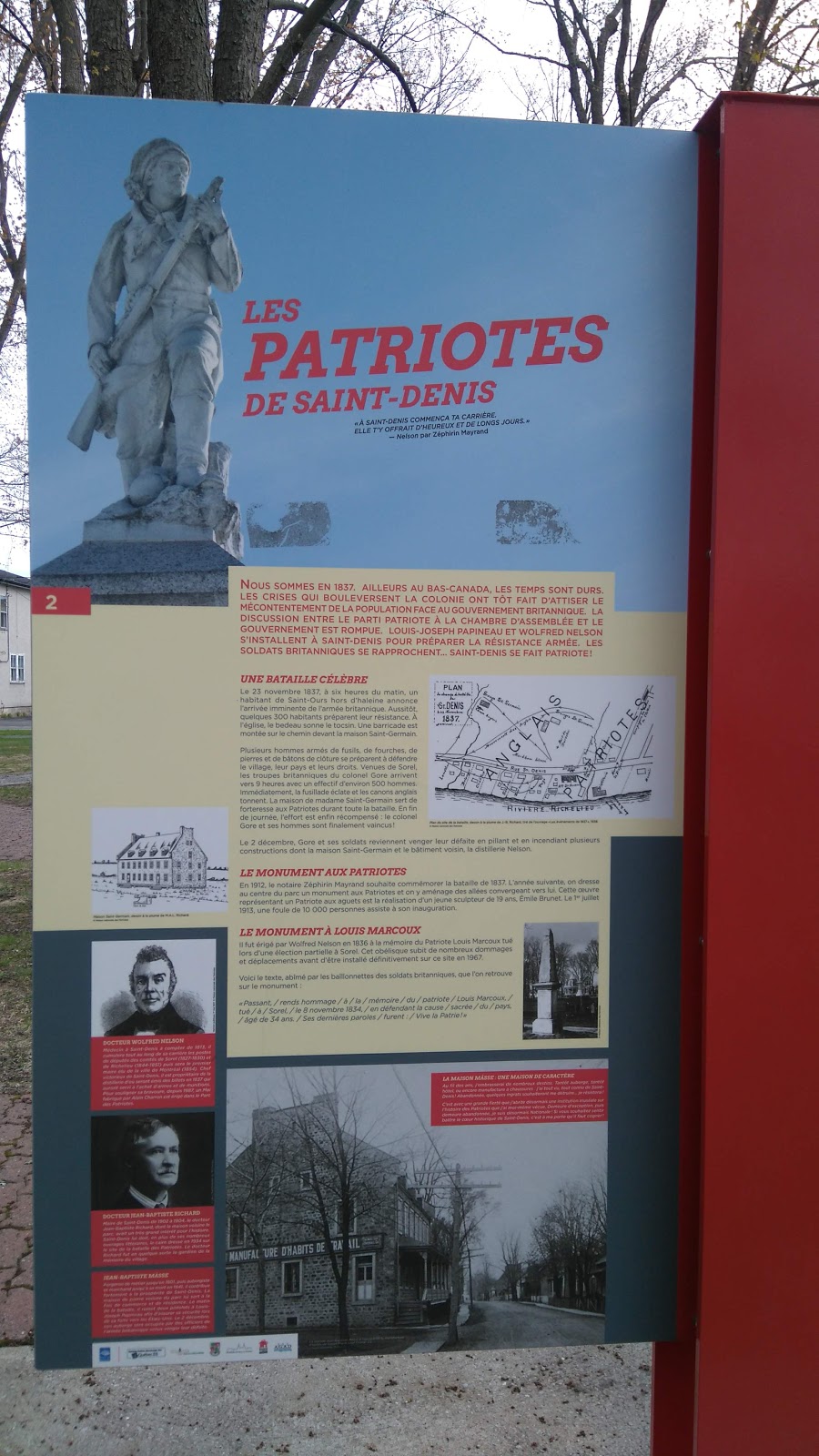 Parc des patriotes SaintDenissurRichelieu, QC J0H, Canada