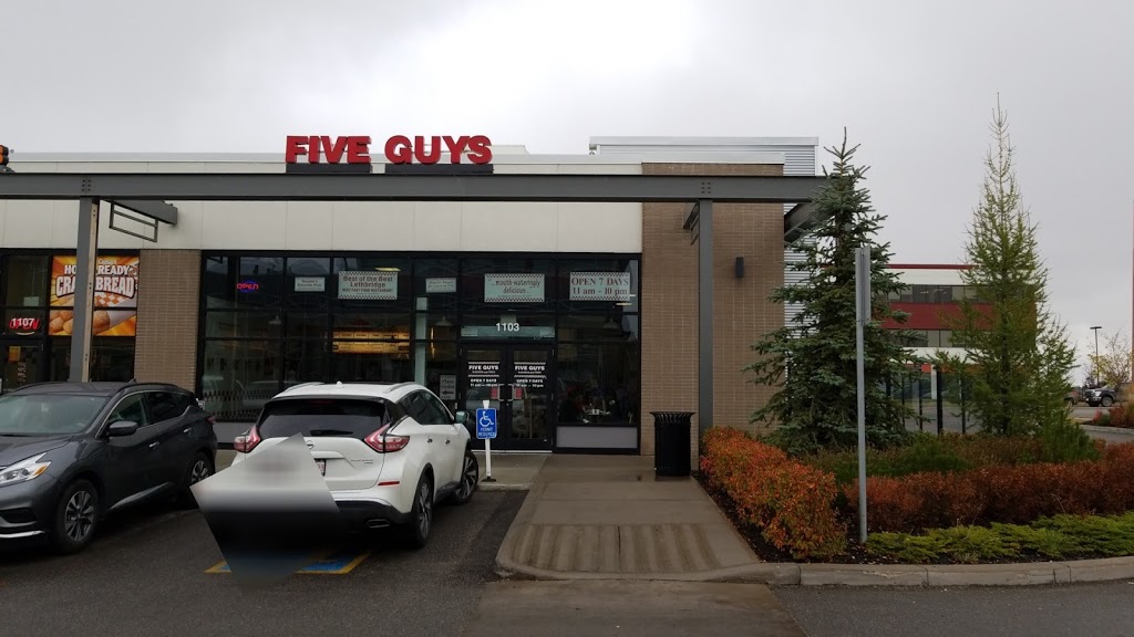 Five Guys | 8650 112 Ave NW, Calgary, AB T3R 1R8, Canada | Phone: (403) 374-1226