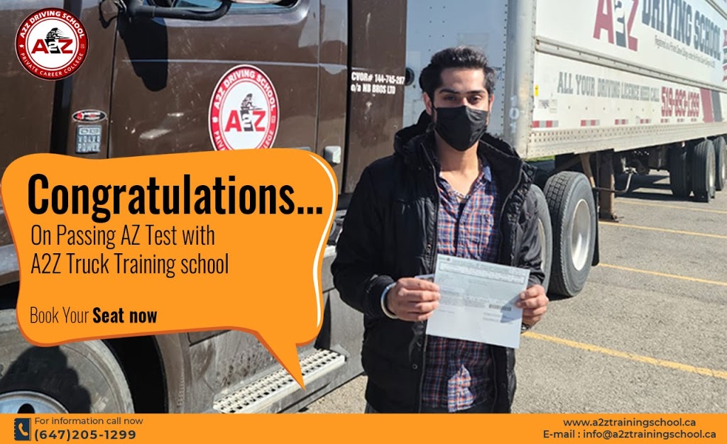 A2z Training School | 44 Beasley Dr Second Floor, Kitchener, ON N2E 1Y6, Canada | Phone: (647) 205-1299