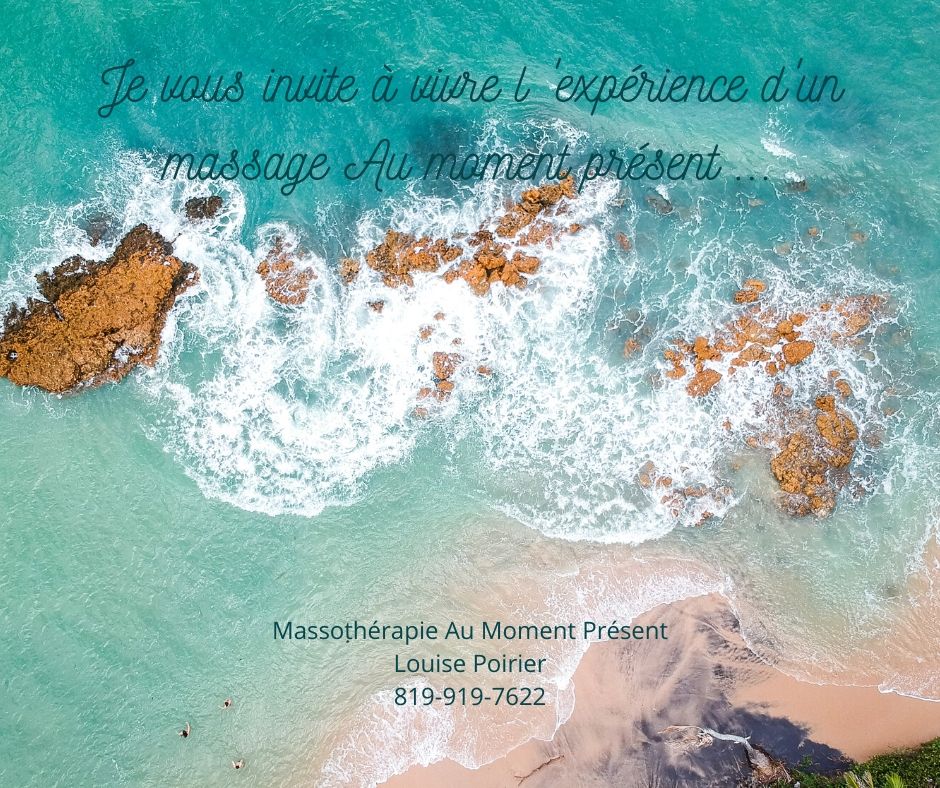Massothérapie au moment présent | 2873 Rue King E, Sherbrooke, QC J1G 5J1, Canada | Phone: (819) 919-7622