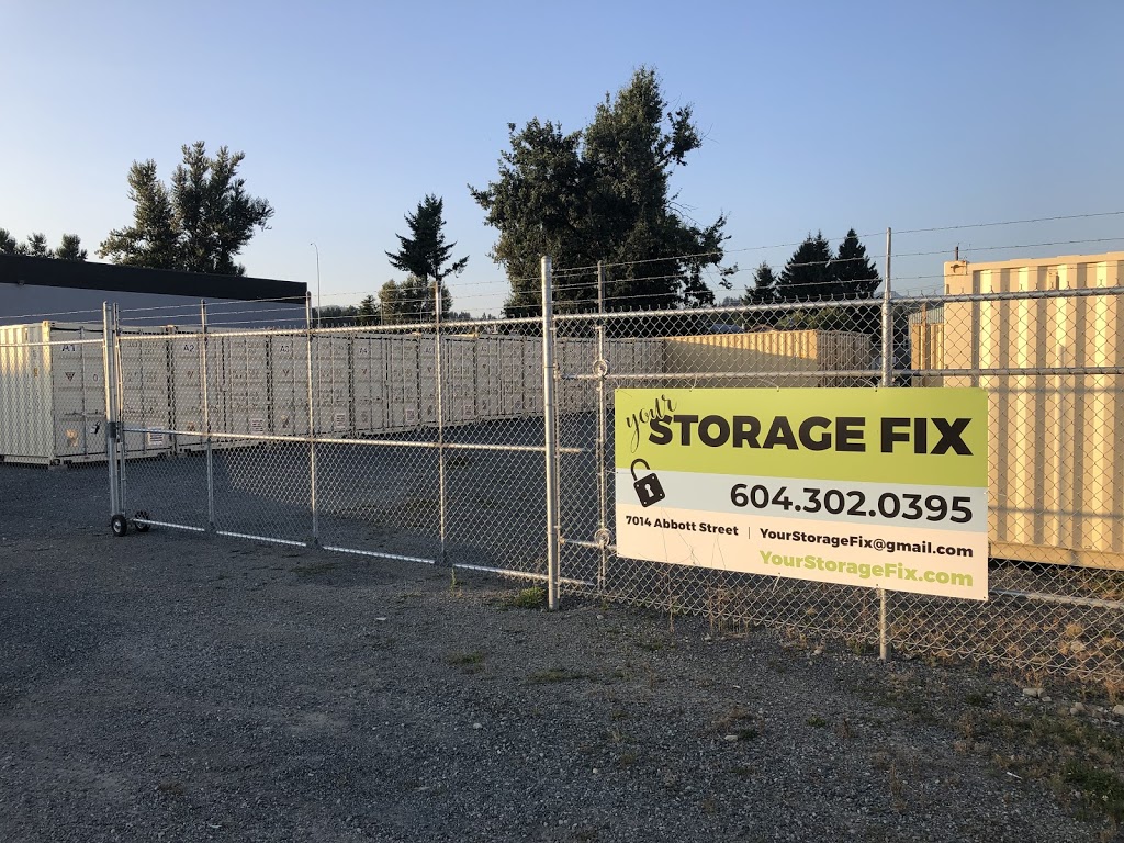 Your Storage Fix | 7014 Abbot St, Mission, BC V2V 2X7, Canada | Phone: (604) 302-0395