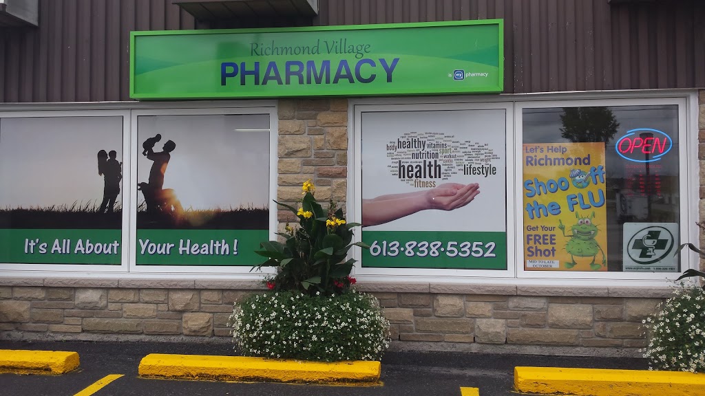Richmond Village Pharmacy | 6146 Perth St, Richmond, ON K0A 2Z0, Canada | Phone: (613) 838-5352