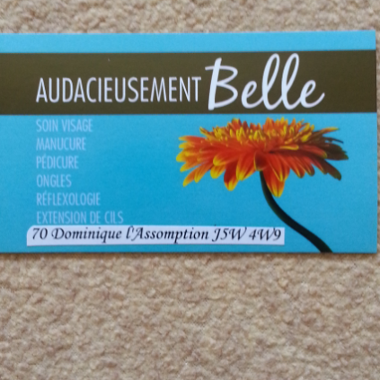 Audacieusement Belle Esthétique | point of interest | 70 Rue Dominique, LAssomption, QC J5W 4W9, Canada | 5146887426 OR +1 514-688-7426