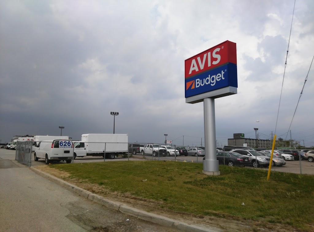 Avis Car Rental | 626 Dixon Rd, Etobicoke, ON M9W 1J1, Canada | Phone: (647) 777-2847