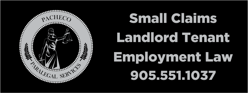 Pacheco Paralegal Services | 2235 Canal Rd, Bradford, ON L3Z 2A6, Canada | Phone: (905) 551-1037